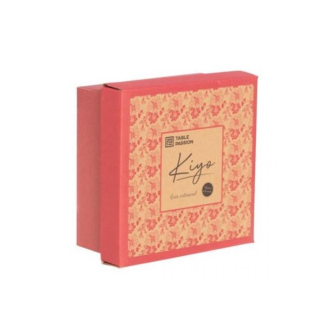 Coffret 4 gobelets Kiyo H. 7 cm